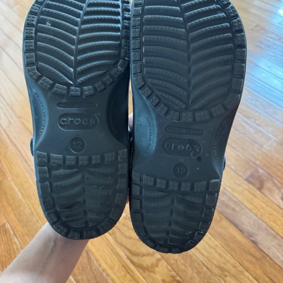 Crocs Unisex Classic Tie Dye Graphic Clog Sandal, Size 12, Well Worn - Picture 5 of 5